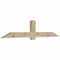 Ekena Millwork Eugene Rough Sawn Timber Gable Bracket, Douglas Fir, 96"W x 20"H x 4"D x 6"F, 5/12 Pitch GBW096X20X0406EUG00RDF - alternate 3